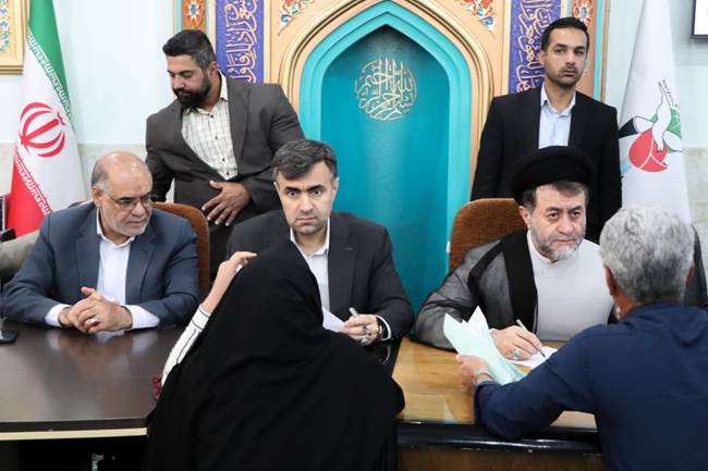  سیزدهمین میزخدمت مشترک بنیاد شهید و دادگستری استان فارس 