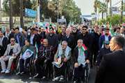ایثارگران فارس در سالروز جشن پیروزی انقلاب اسلامی و راهپیمایی۲۲ بهمن، دشمن را مأیوس کردند