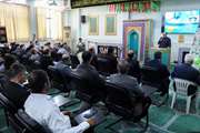 برگزاری نشست جهاد تبیین مدیرکل بنیاد فارس در جمع کارکنان بنیاد 