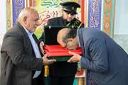 طنین لبیک یا حسین (ع) در روز «شهدای اقتدار و اتحاد ملی» / بیرق متبرک کربلا به مدیرکل بنیاد شهید فارس تقدیم شد