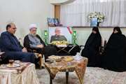 دیدار مدیرکل بنیاد  استان فارس، با خانواده سردار عالیقدر «شهید مجید خادمی»