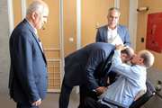 تجلیل مدیرکل بنیاد شهید فارس از جانباز و آزاده سرافراز جمعیت هلال احمر ‌