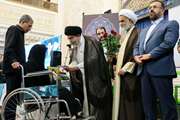 دیدار هیاتی از سوی آیت الله سیستانی با خانواده شهدای نبرد رمضان در فارس 