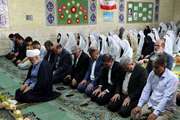 آغاز مهر با عطر نماز در دبیرستان شاهد علامه امینی شیراز